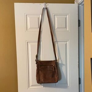Nino BOSSI Brown Crossbody Bag